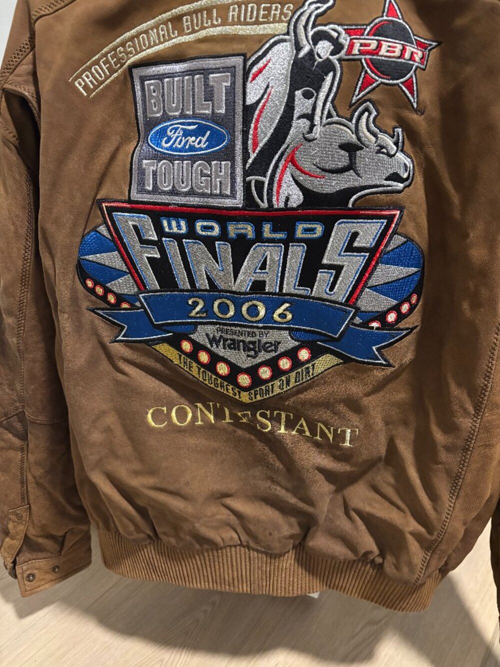Mike Lee PBR World Champion 2004 — Genuine 2006 Contestant Jacket | Limited Edit